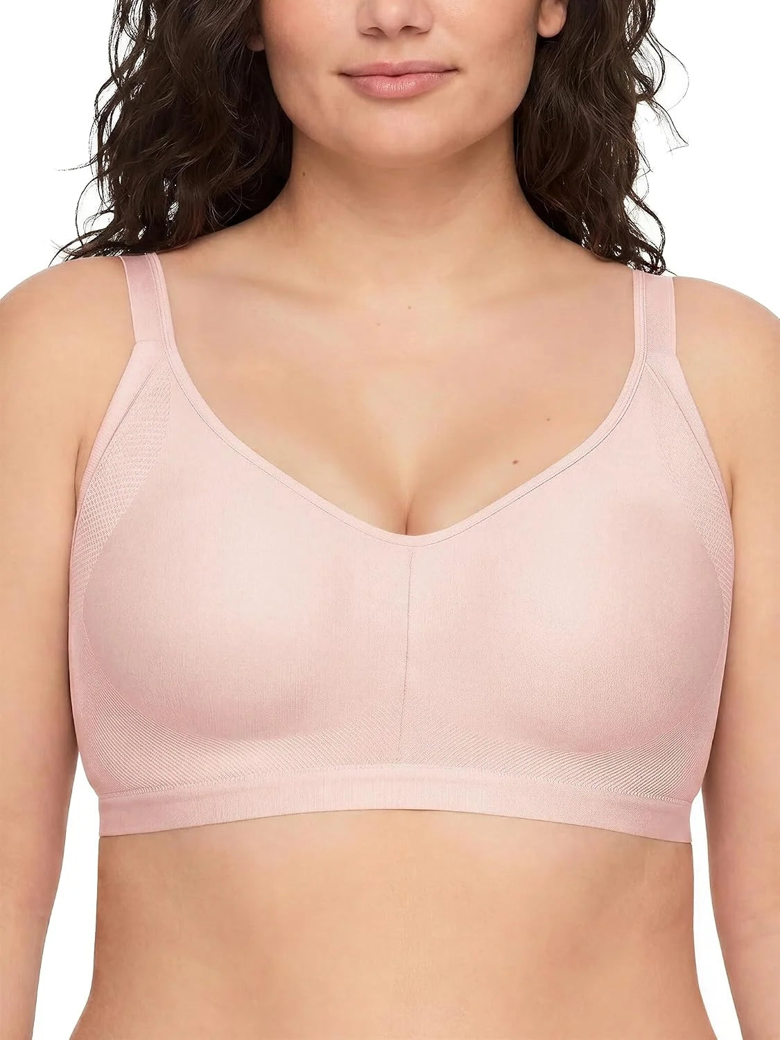 Warners Easy Does It Underarm-Smoothing with Seamless Stretch Wireless Lightly Lined Comfort Bra