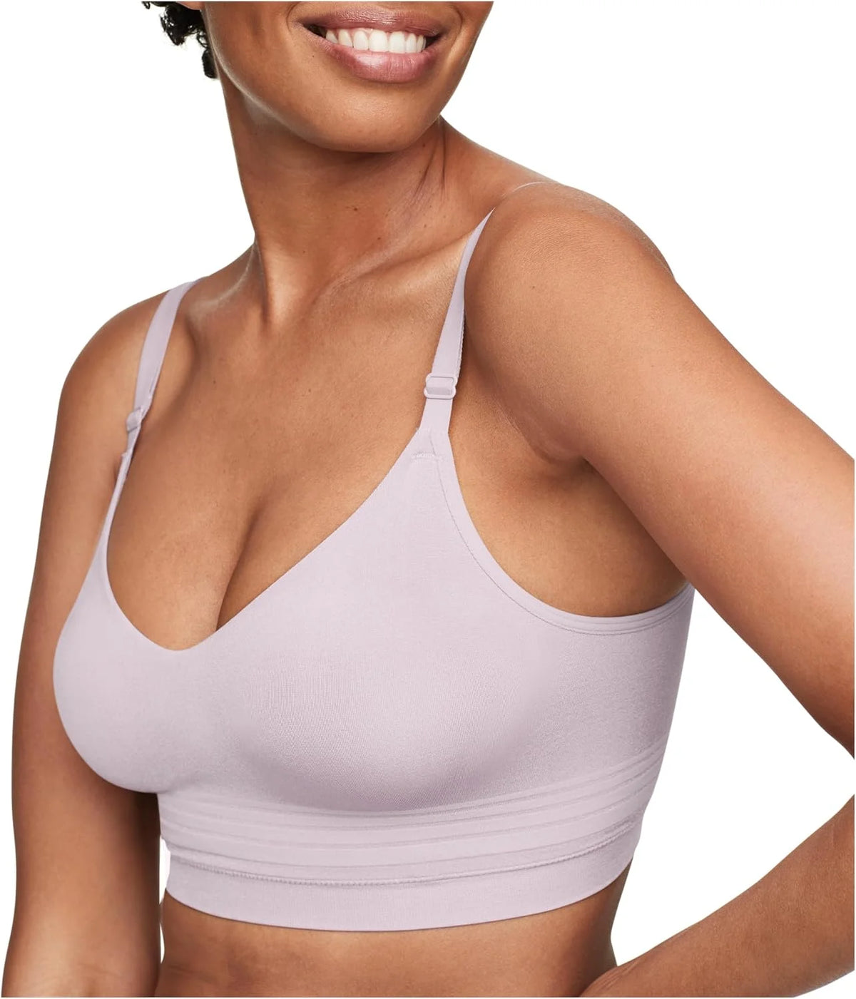 Warner's Women's Easy Does It Allover Smoothing Seamless Longline Bra Rm5501a