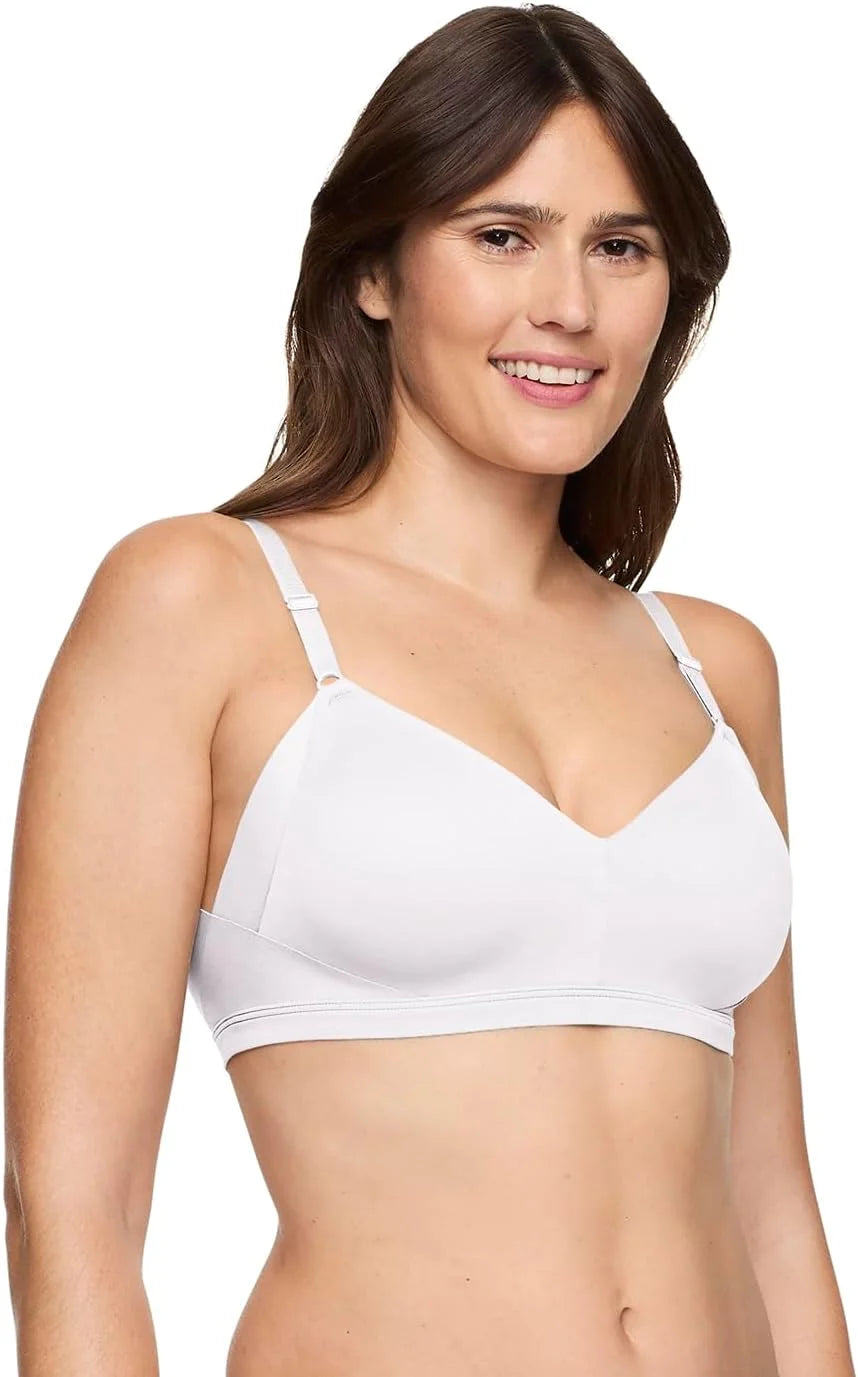 Warner's Womens No Side Effects Underarm and Back-Smoothing Comfort Wireless Lift T-Shirt Bra Rn2231a