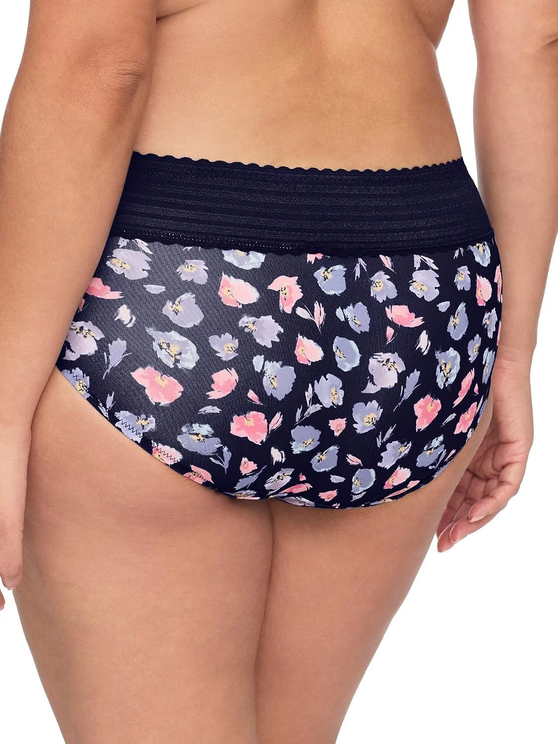 Warner's womens No Pinching No Problems Dig-free Comfort Waist With Lace Microfiber Hipster 5609j