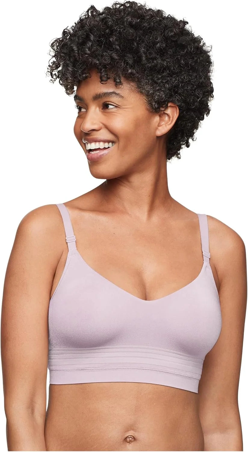 Warner's Women's Easy Does It Allover Smoothing Seamless Longline Bra Rm5501a